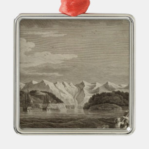 Alaska 5 metal ornament