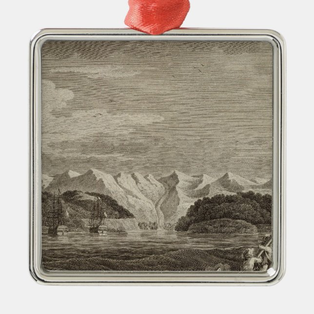 Alaska 5 metal ornament (Front)