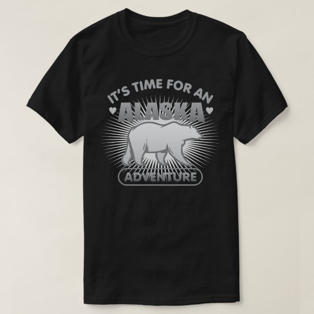 Alaska Adventure TShirt (Design Front)