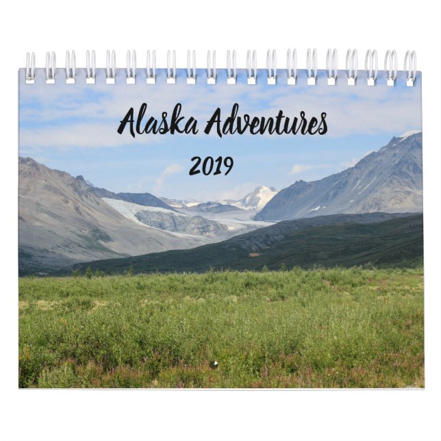 Alaska Adventures Calendar (Cover)