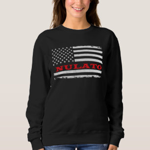 Alaska American Flag Nulato USA Patriotic Souvenir Sweatshirt
