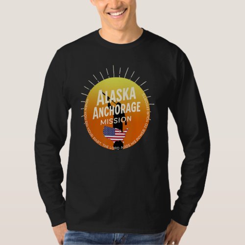 Alaska Anchorage Mormon Lds Mission Missionary T_Shirt