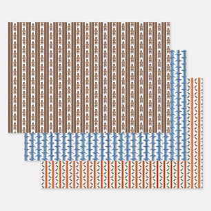 Alaska Animals  Wrapping Paper Sheets