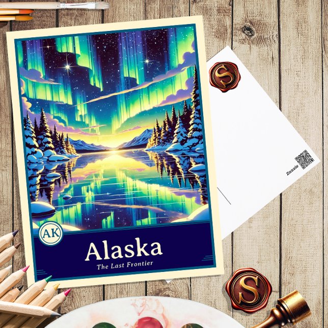 Alaska | Anime Style Cel Shaded Postcard (Creator Uploaded)