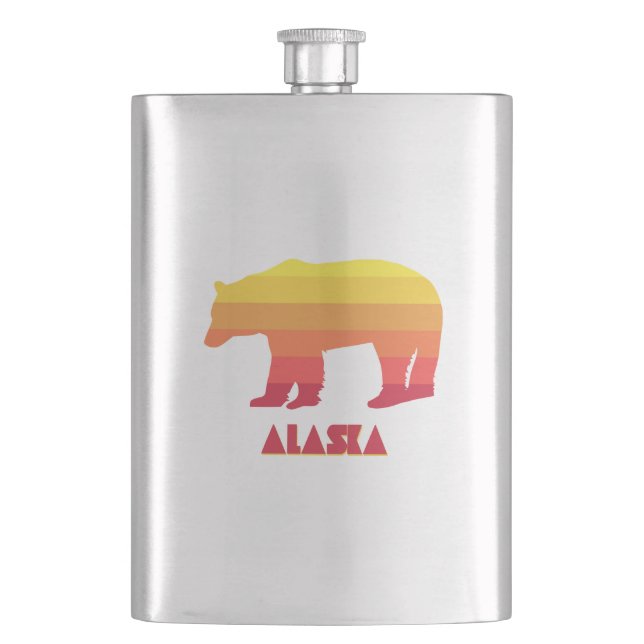 Alaska Bear Flask (Front)