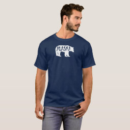 Alaska Bear T-Shirt | Zazzle