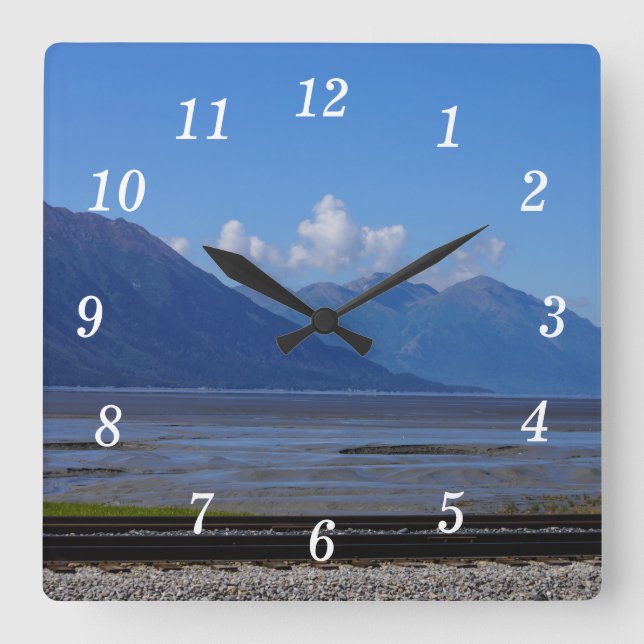 Alaska Beauty Wall Clock (Front)