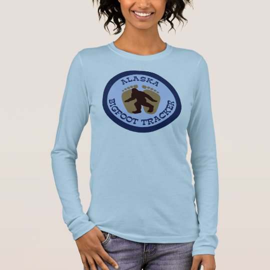 Alaska Bigfoot Tracker Long Sleeve T-Shirt