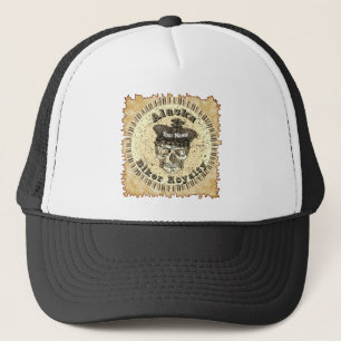 Alaska Biker Trucker Hat