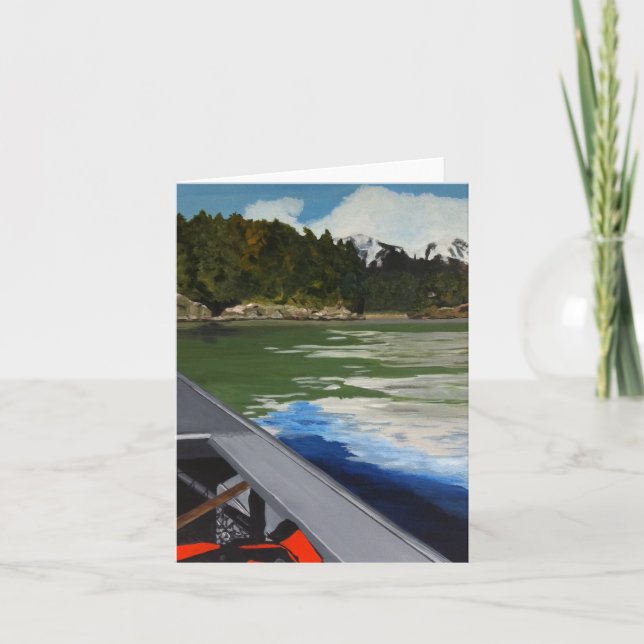 Alaska Boat Cards- Amalga Harbor Card (Front)