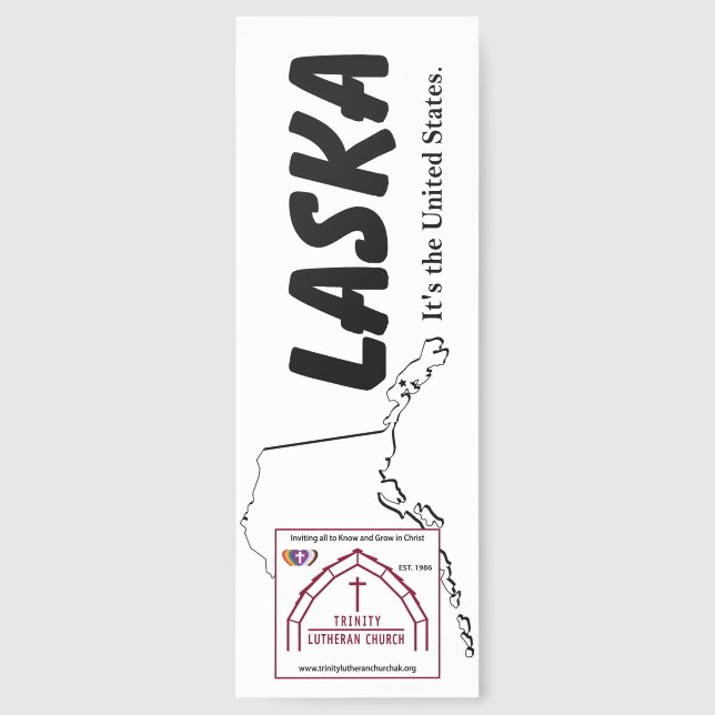 Alaska Bookmark  (Front)