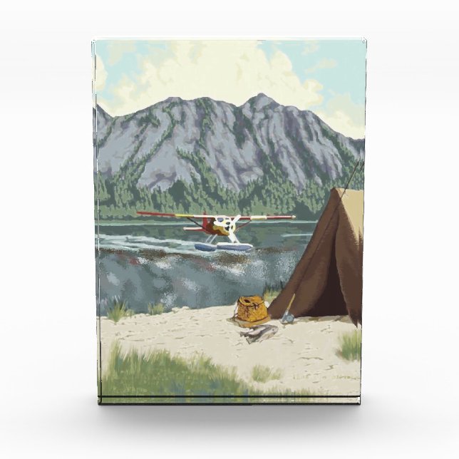 Alaska Bush Plane And Fishing Travel Award (Front)
