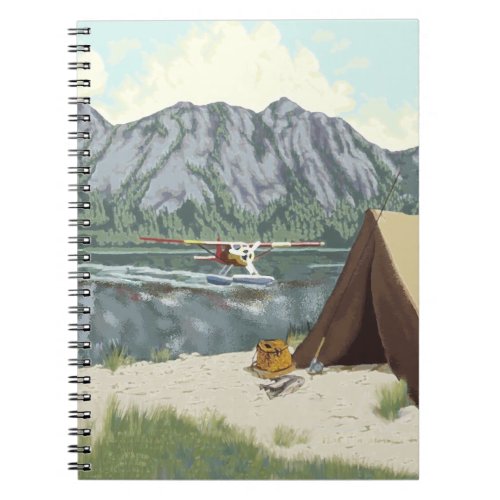 Alaska Bush Plane And Fishing Travel Notebook