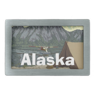 Alaska Bush Plane Souvenirs Belt Buckle