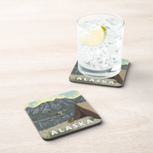 Alaska Bush Plane Souvenirs Coaster