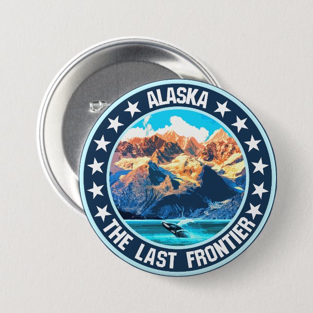 Alaska                                             button (Front & Back)