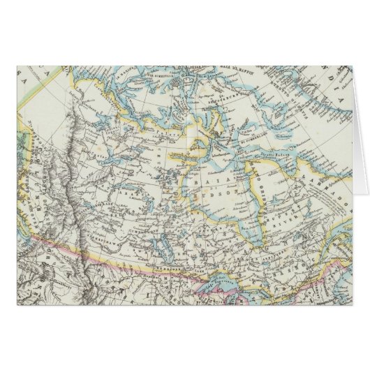 Alaska, Canada, Greenland Cards (Front Horizontal)