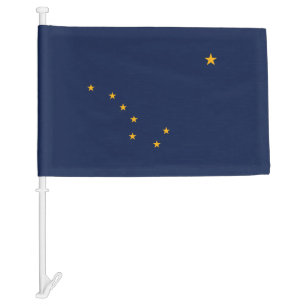 Alaska Car Flag