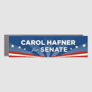 Alaska Carol Hafner for Senate Bumper Car Magnet