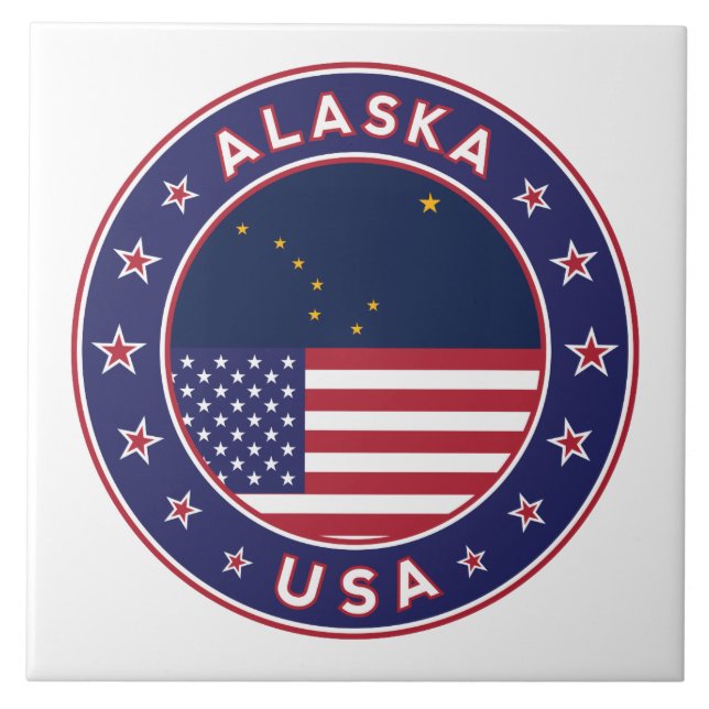 Alaska Ceramic Tile (Front)