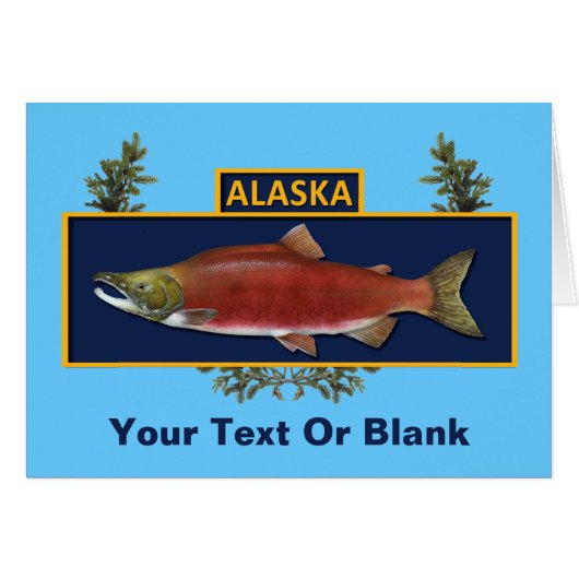 Alaska Combat Fisherman Badge Cards (Front Horizontal)