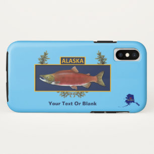 Alaska Combat Fisherman Badge iPhone XS Case
