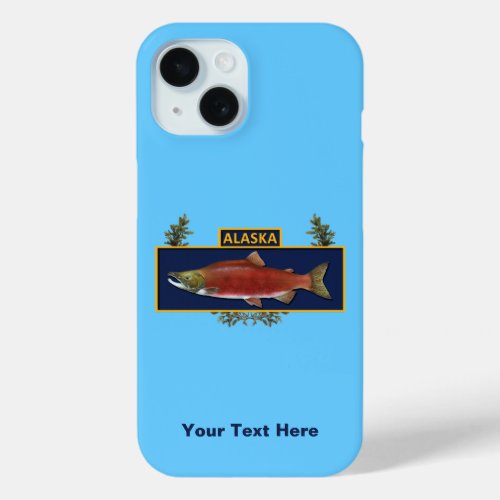 Alaska Combat Fisherman Badge iPhone 15 Case