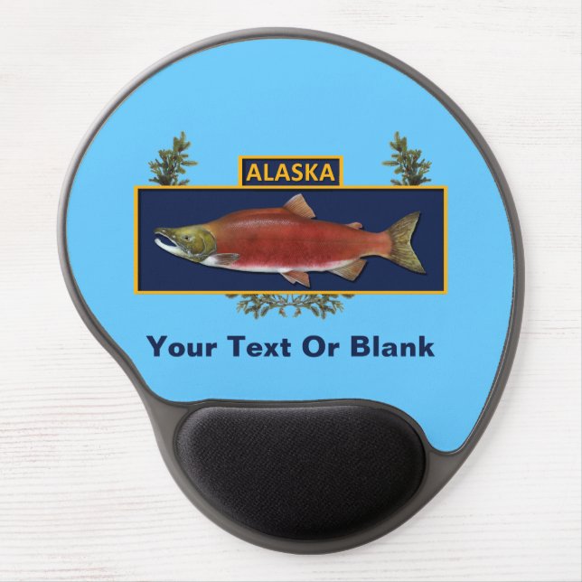 Alaska Combat Fisherman Badge Gel Mouse Pad (Front)