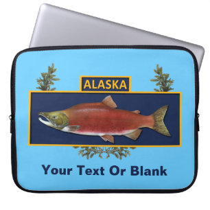 Alaska Combat Fisherman Badge Laptop Sleeve