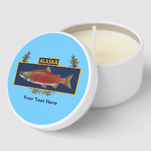 Alaska Combat Fisherman Badge Mini Candle Favors