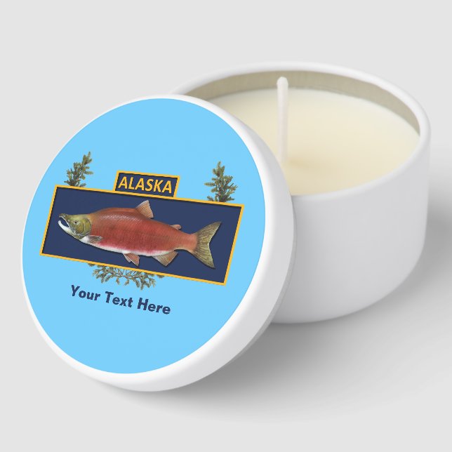 Alaska Combat Fisherman Badge Mini Candle Favors (Corner)
