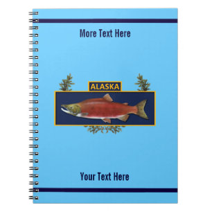 Alaska Combat Fisherman Badge Notebook