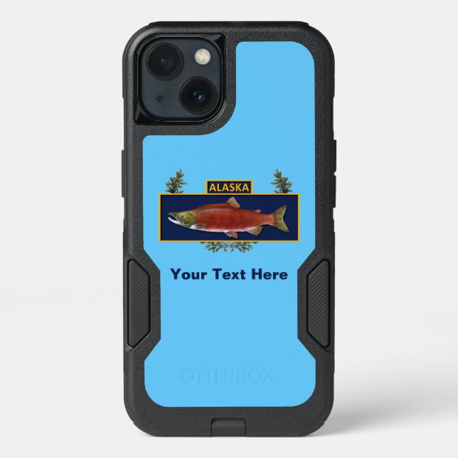 Alaska Combat Fisherman Badge Otterbox iPhone Case (Back)