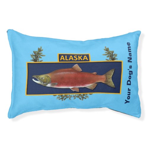 Alaska Combat Fisherman Badge Pet Bed