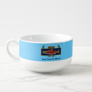 Alaska Combat Fisherman Badge Soup Mug