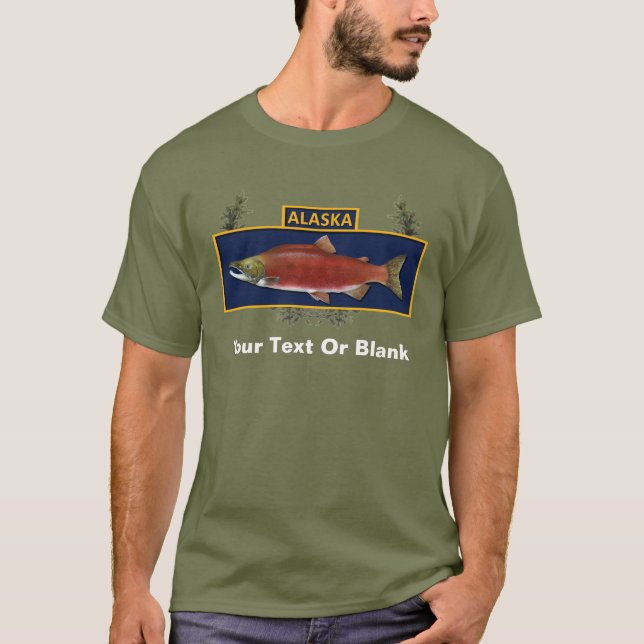 Alaska Combat Fisherman Badge T-Shirt (Front)