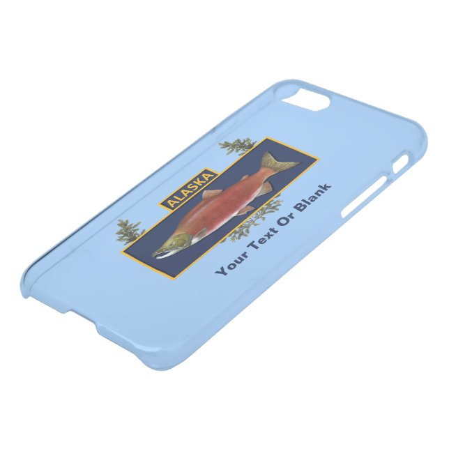 Alaska Combat Fisherman Badge Uncommon iPhone Case (Bottom)