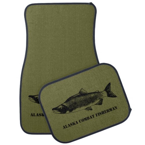 Alaska Combat Fisherman Car Mat