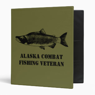 Alaska Combat Fishing Veteran Binder