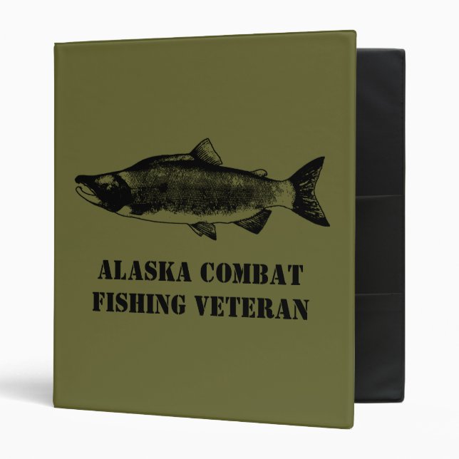 Alaska Combat Fishing Veteran Binder (Front/Inside)