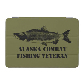 Alaska Combat Fishing Veteran iPad Mini Cover