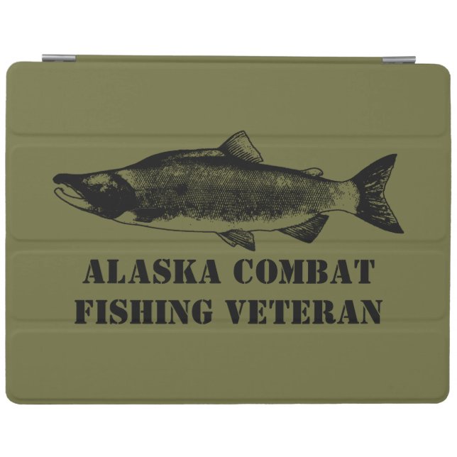 Alaska Combat Fishing Veteran iPad Smart Cover (Horizontal)