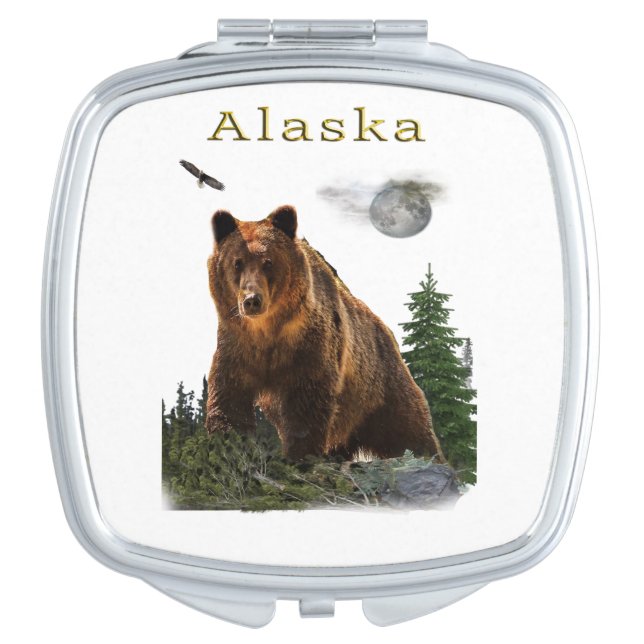 Alaska Compact Mirror (Front)