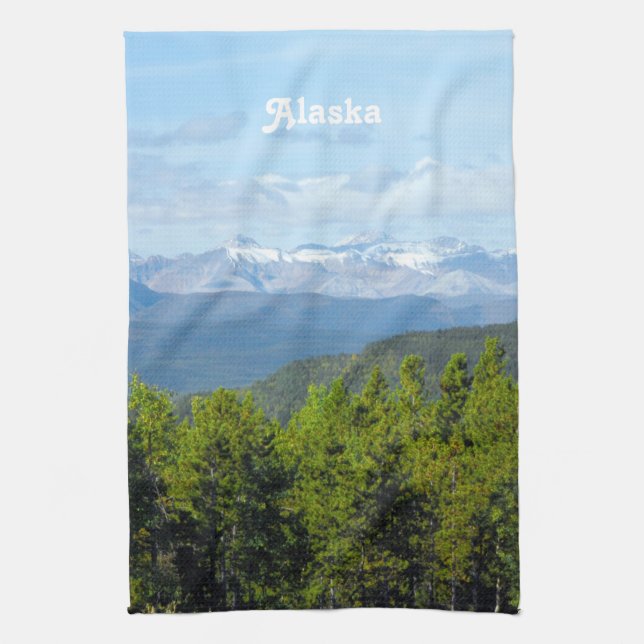Alaska Countryside Towel (Vertical)