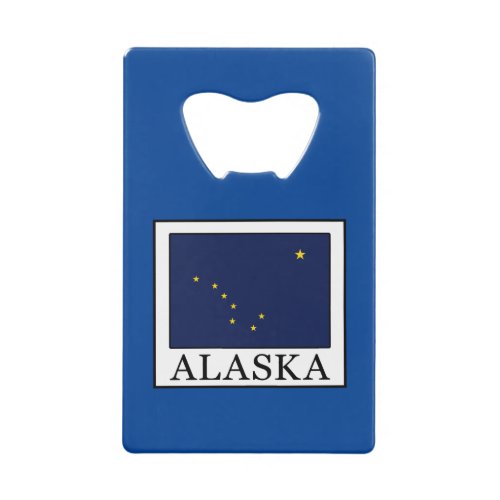 Alaska Credit Card Bottle Opener