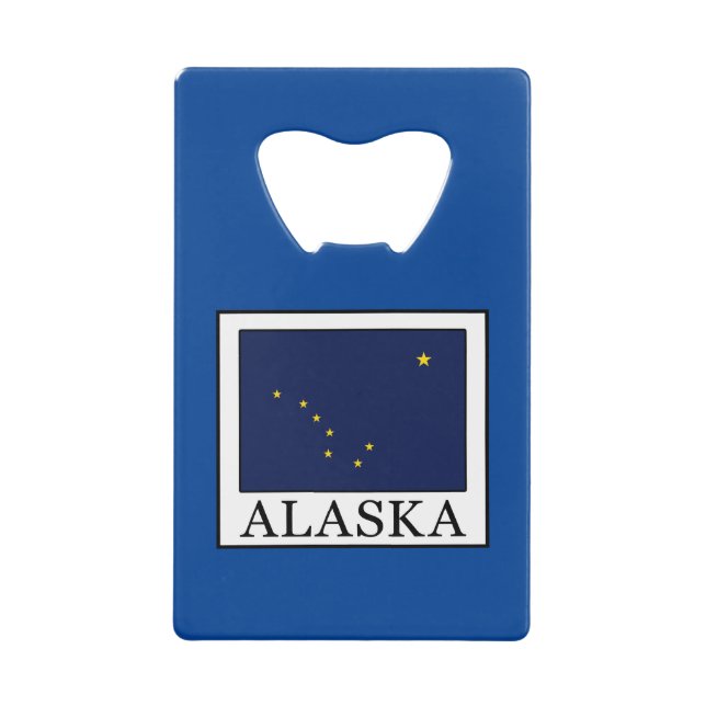 Alaska Credit Card Bottle Opener (Front)