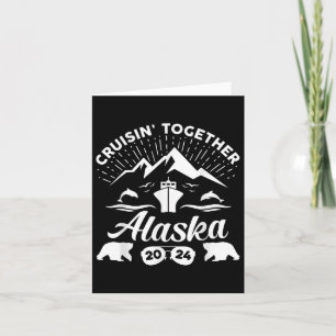 Alaska Cruise 2024 Family Summer Vacation Travel M Card