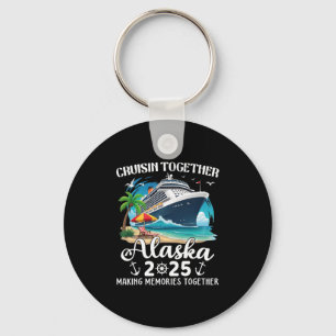 Alaska Cruise 2025 Cruisin Together Family Matchin Keychain