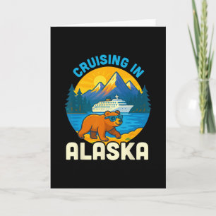 Alaska Cruise 2025 Fun Design Kids Boys Girls Todd Card