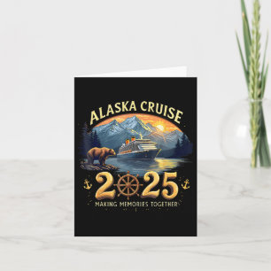 Alaska Cruise 2025 Matching Family And Group Adven Card